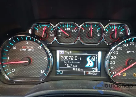 2016 Chevrolet Silverado 1500 2Lt from USA, damaged, VIN 1GCVKREC7GZ309509